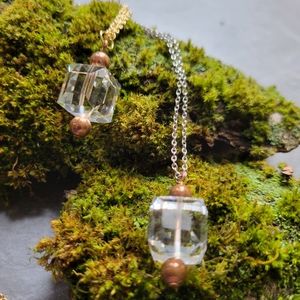 Coppercraft Guild Crystal Cube Pendants